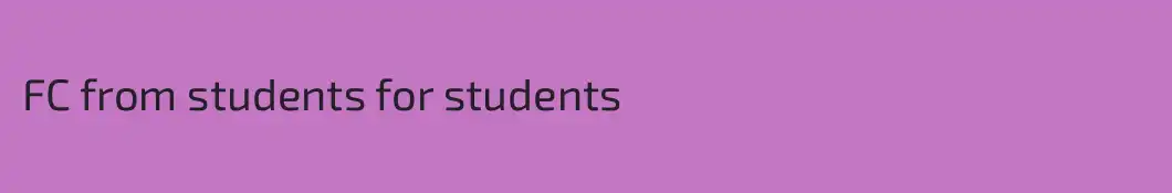 FC from students for students
